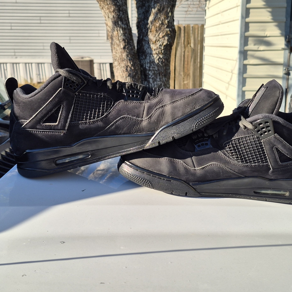 Jordan 4 Black Cat Size 14
